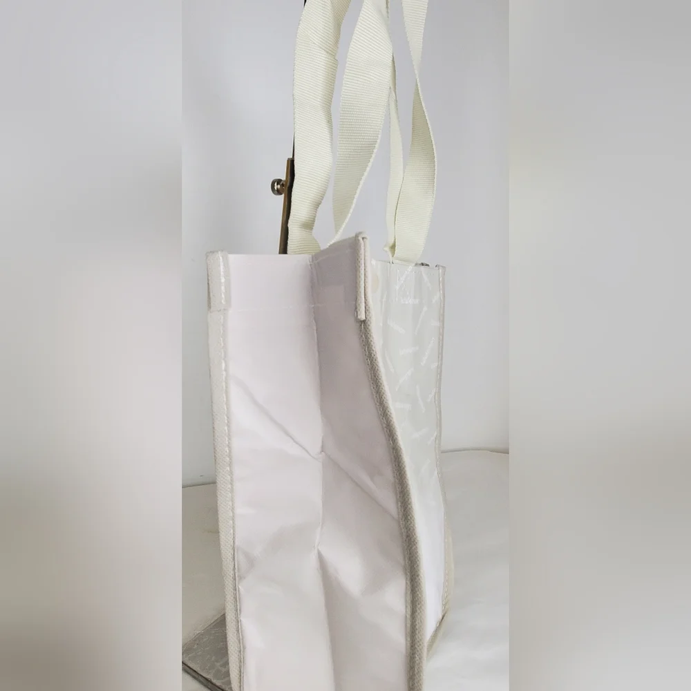 lululemon athletica Reusable Shopping Tote Bag Red Or White